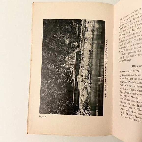 Vintage 1963 The  Truth About Jesse James Phyllis Argall Booklet Softcover - Picture 10 of 16